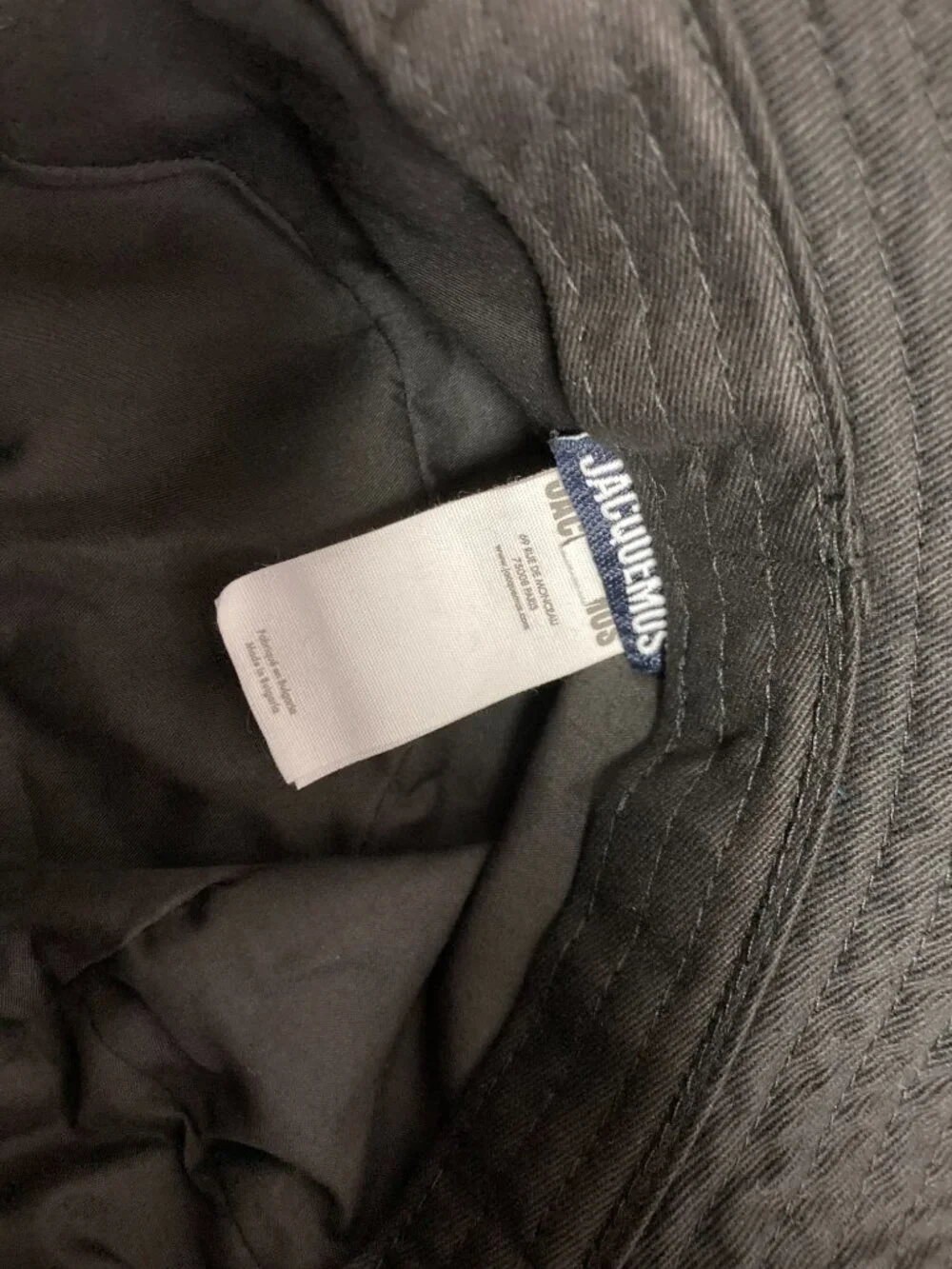 Jacquemus bucket hat black - Picture 8 of 10